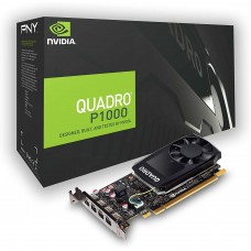 PNY NVIDIA QUADRO P1000DVI PASCAL LOW PROFILE 4GBDDR5 PCIE16X 3.0
